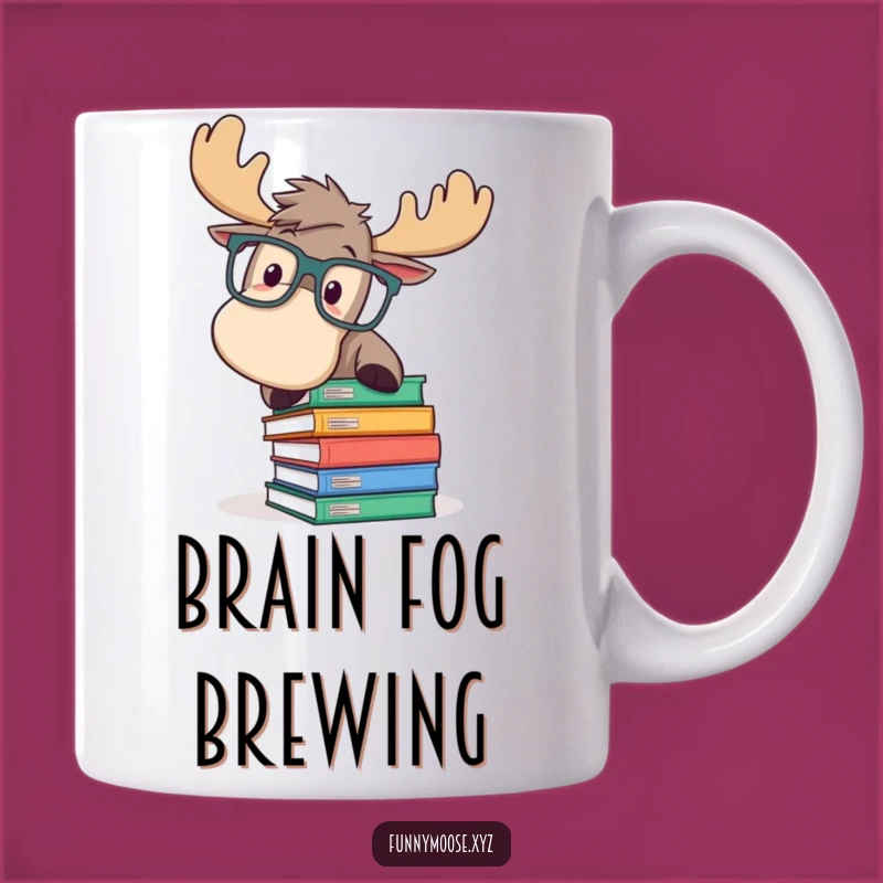 Funny Moose Mug: Book Trip Comedy for Book Lovers Funny Gift